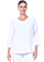 WOVEN COTTON SLUB TOP