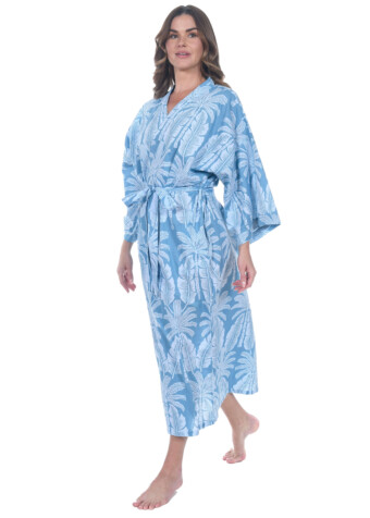 COTTON LONG ROBE