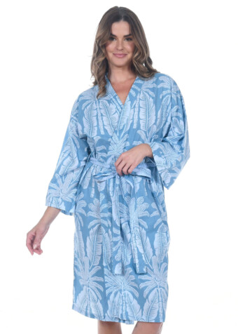 COTTON SHORT ROBE