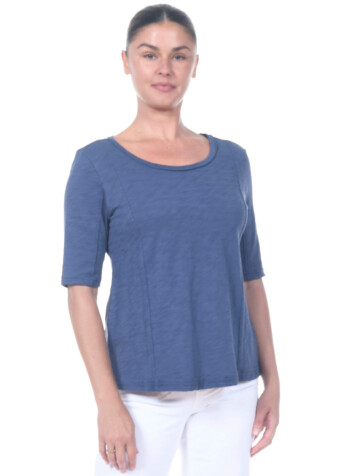 COTTON ELBOW TEE BY ESCAPE