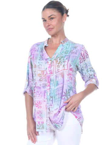 PLEAT BLOUSE